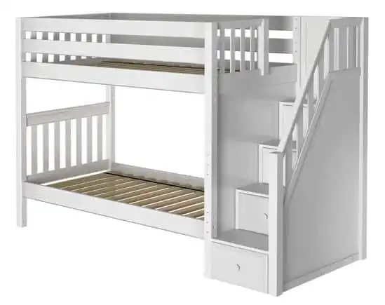 Bunk Bed with Stairs by MaxTrix