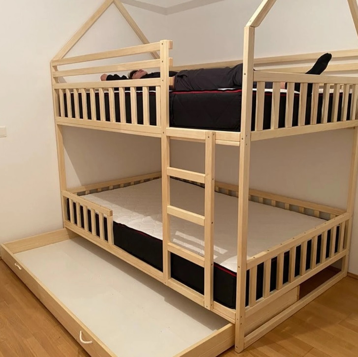 Bunk Bed With Trundle by Kids DreamLand