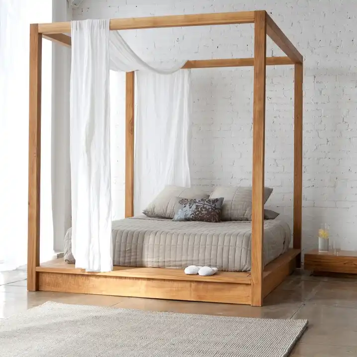 LAX Series Canopy Bed