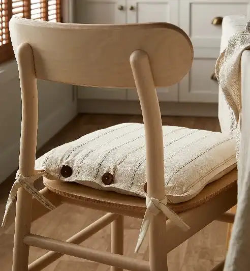 Organic Cotton Chair Cushion by Simons