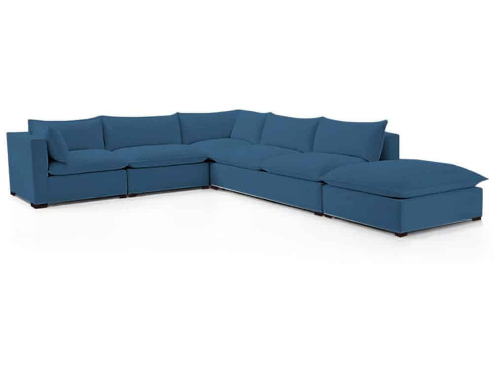 Organic Latex Sectional by The Futon Shop