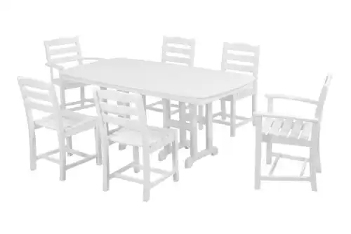Polywood 7-Piece Recycled Plastic Dining Set