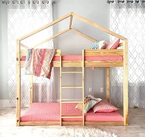 Eloise Twin Over Twin House Bunk Bed