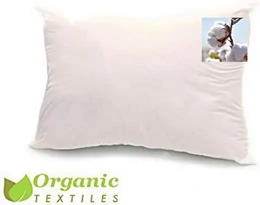 100% Organic Cotton Pillow by Organic Textiles