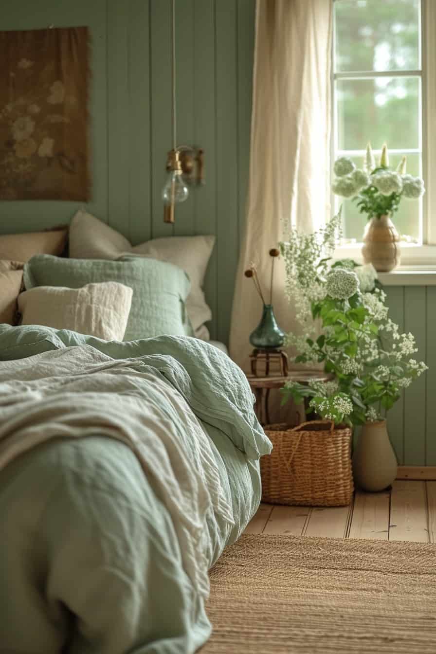 sustainable interior design bedroom