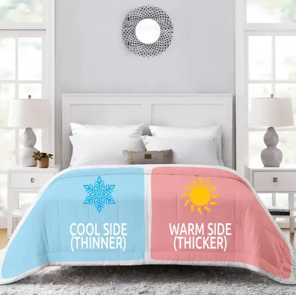 Dual Zone Eucalyptus Comforter for Couples – Komfie Bedding