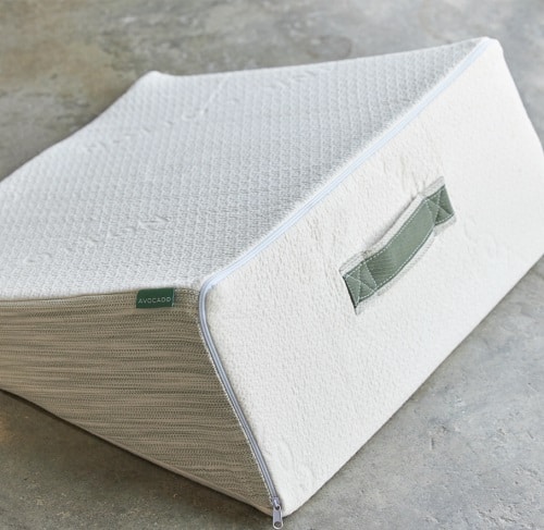 Organic Latex Wedge Pillow by Avocado