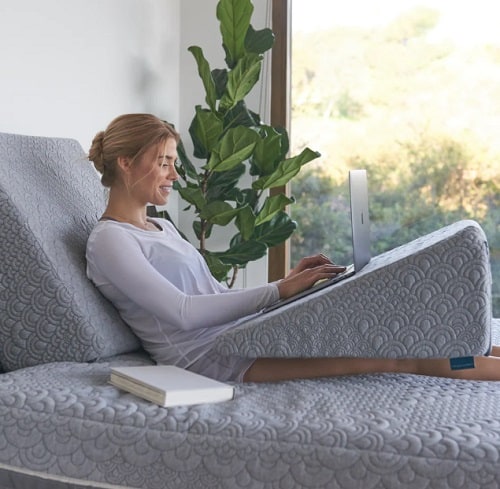 Crystal Cove Wedge Pillow