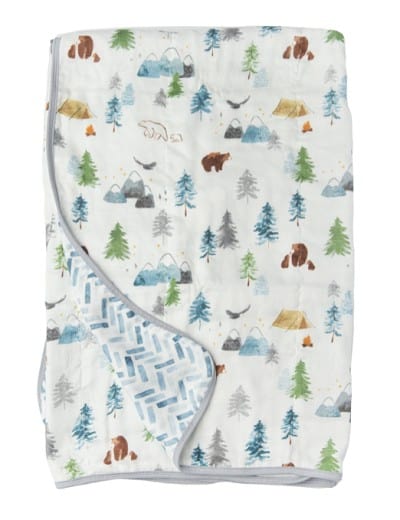 Muslin Quilt Blanket by Loulou Lollipop