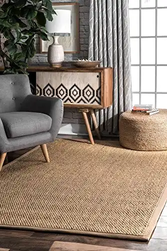 nuLOOM Cindy Natural Sisal Jute Area Rug