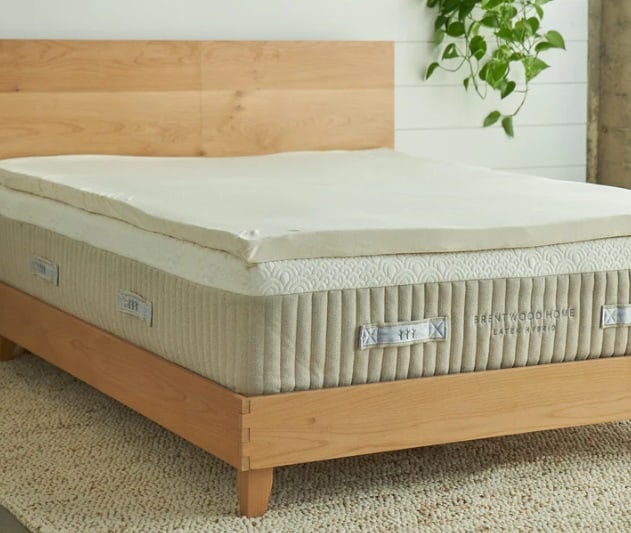 Organic Latex Mattress Topper by Brentwood Home