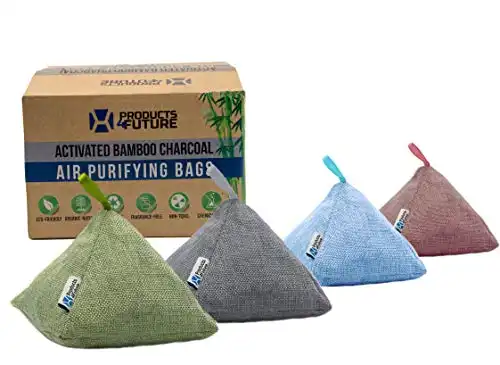 Naturally Activated Bamboo Charcoal Air Purifying Bags