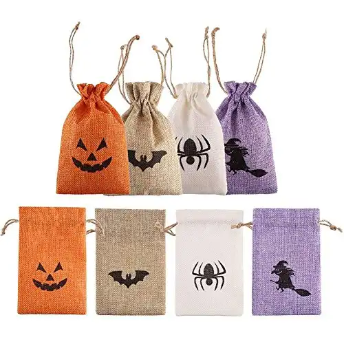 Gift Bags with Double Jute Drawstrings