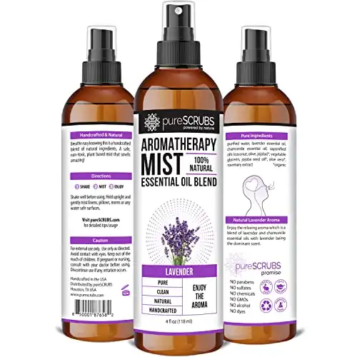 pureSCRUBS Premium Lavender Aromatherapy Spray