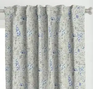 Organic Cotton "Botanica Wilde" Curtain by Filigree Fern