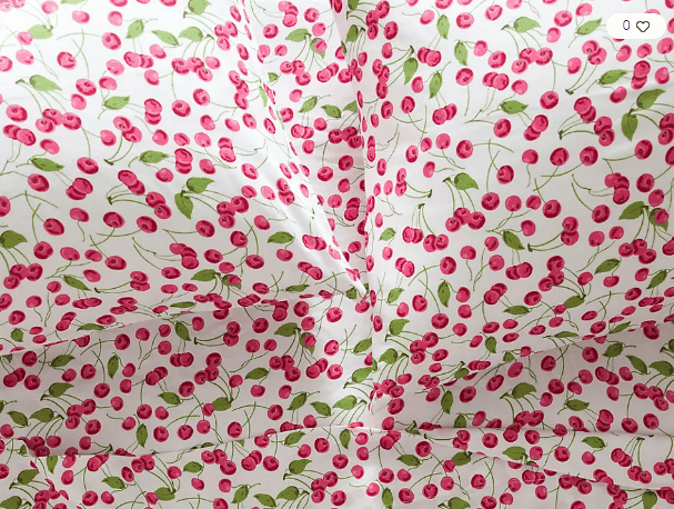 Organic Sateen Printed Sheet Set by Anthropologie