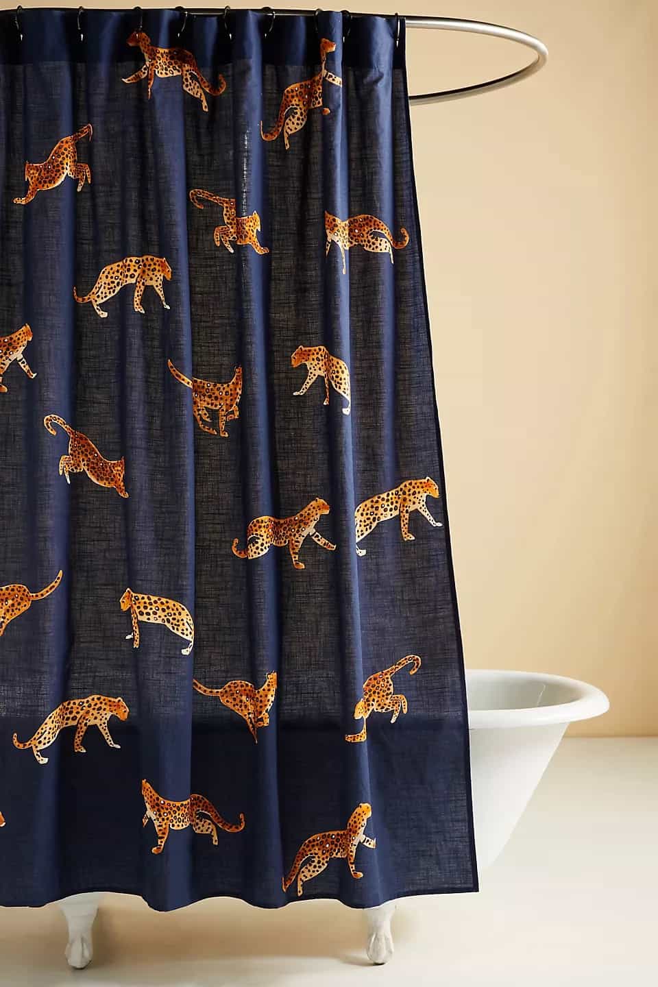 Flemming Organic Cotton Shower Curtain by Anthropology