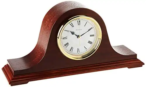 Annette II Chiming Clock, Mahogany