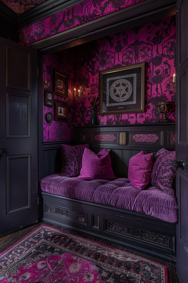 Whimsy Goth Bedroom Inspo