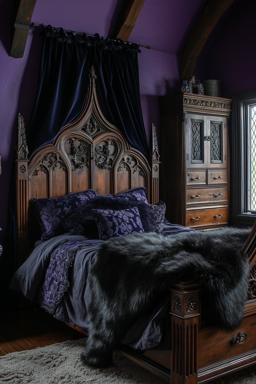 whimsy goth bedroom