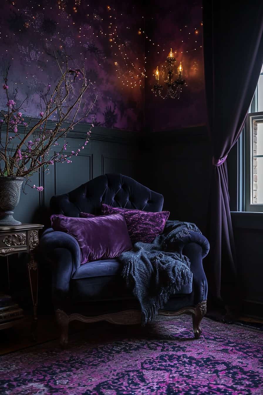 whimsy goth bedroom