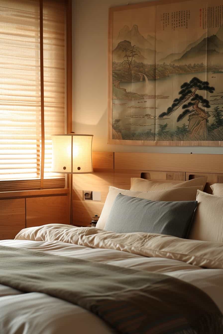 korean style bedroom