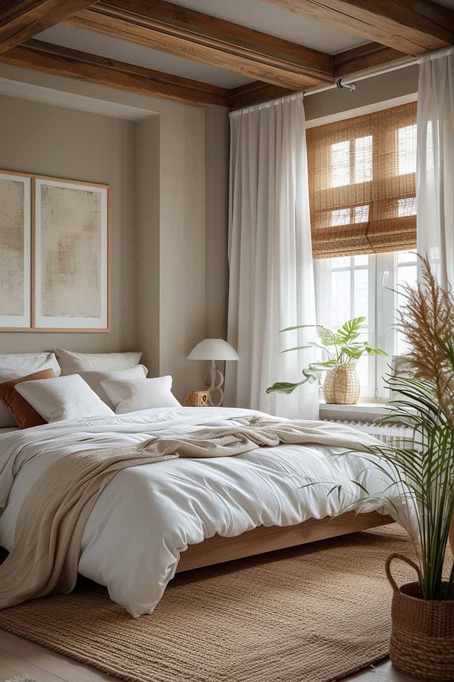 organic modern bedroom