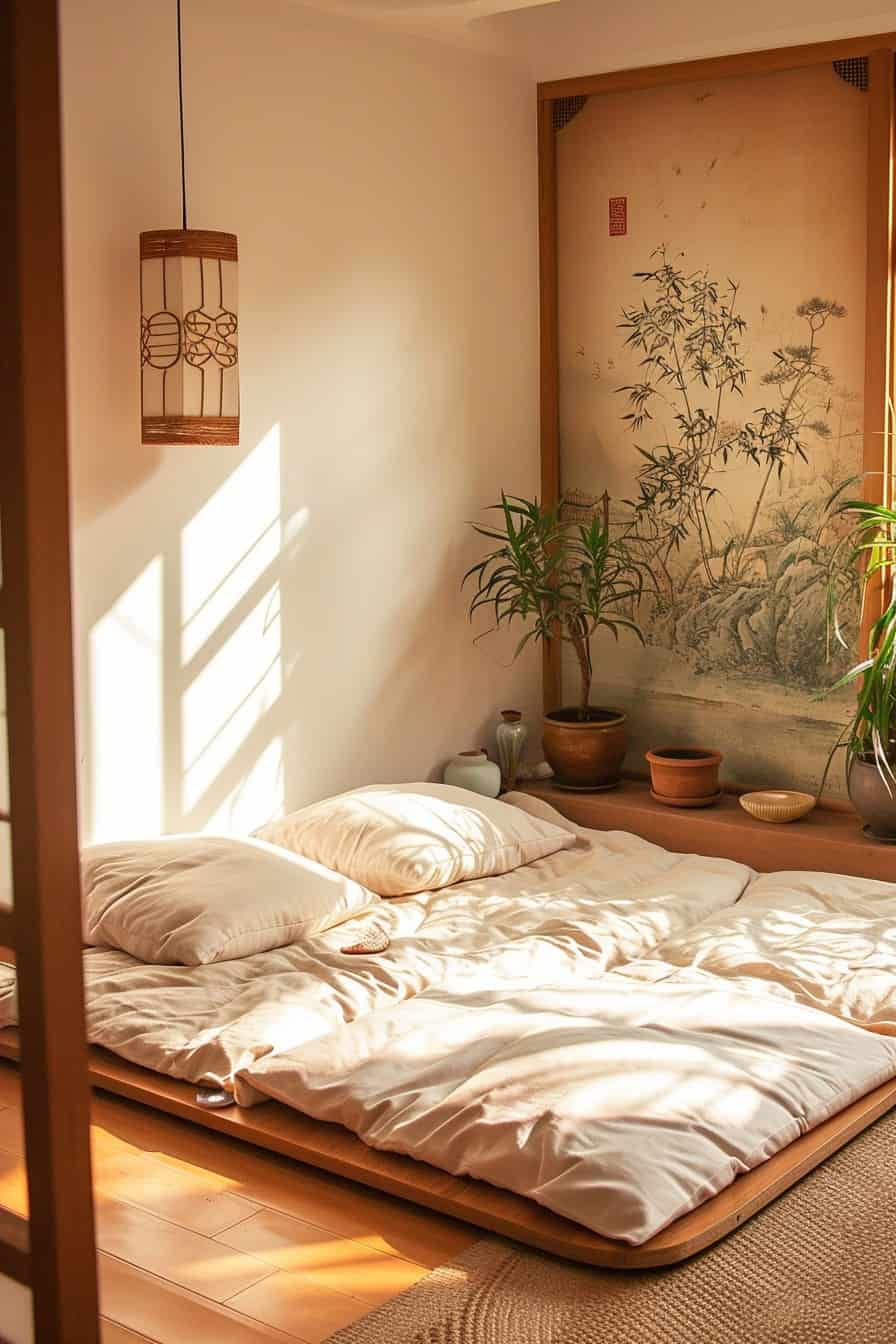 korean style bedroom
