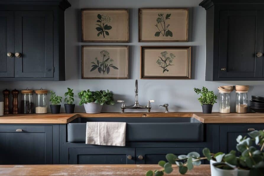 15 Tips for Designing a Moody Farmhouse Kitchen with Character – Green ...