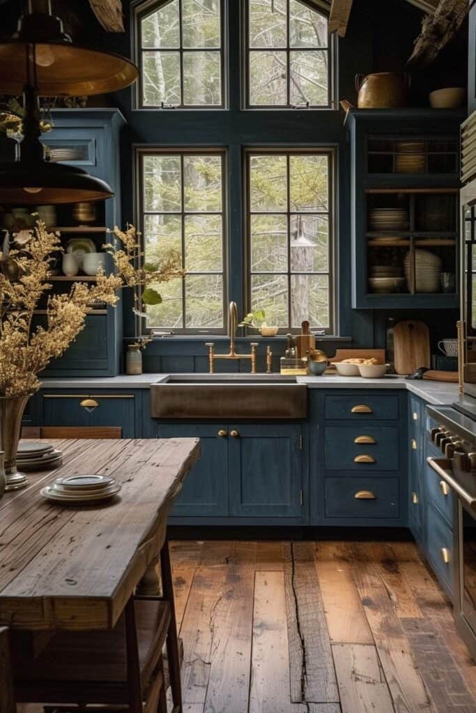 15 Tips for Designing a Moody Farmhouse Kitchen with Character – Green ...
