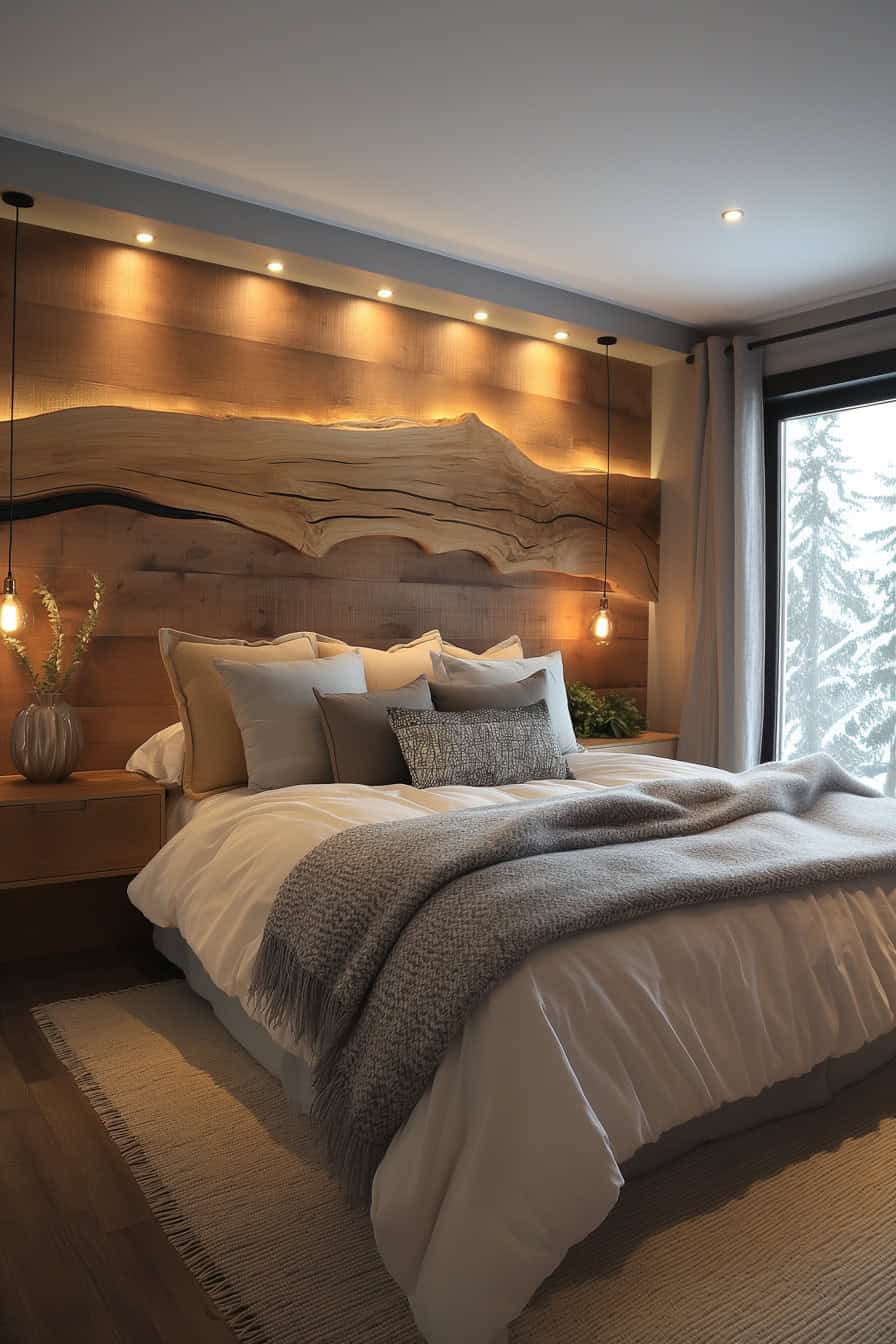 organic modern bedroom