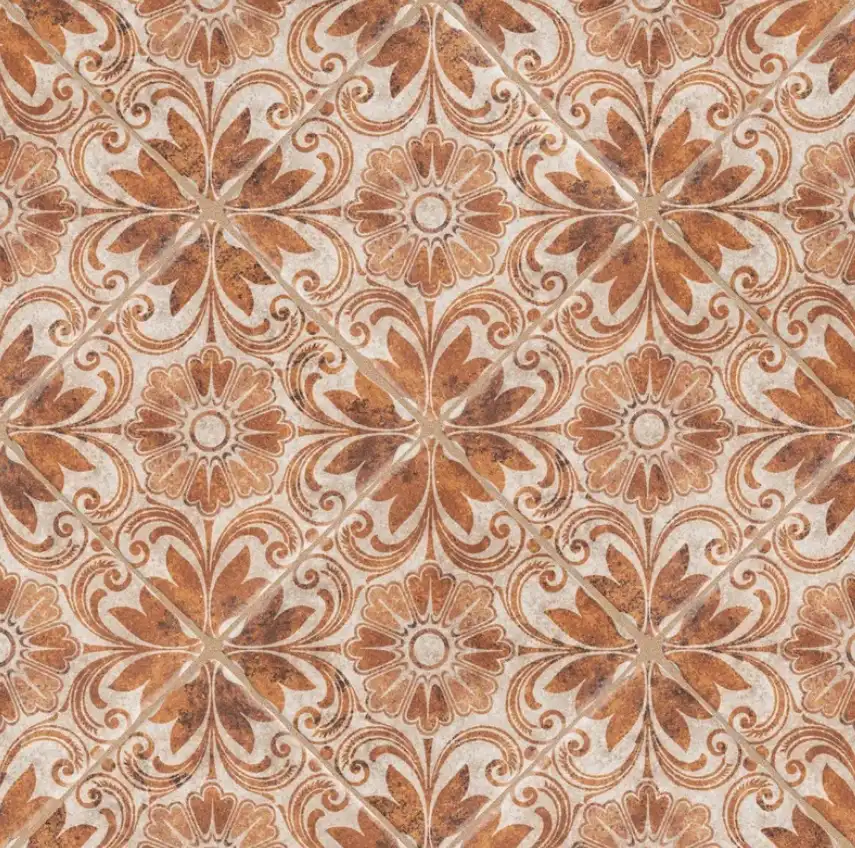 Costa 8" x 8" Ceramic Patterned Wall & Floor Tile