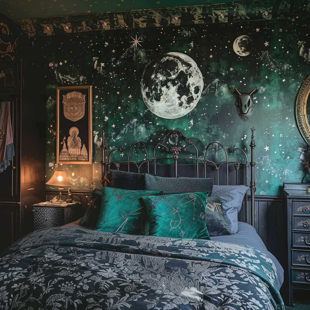whimsy goth bedroom