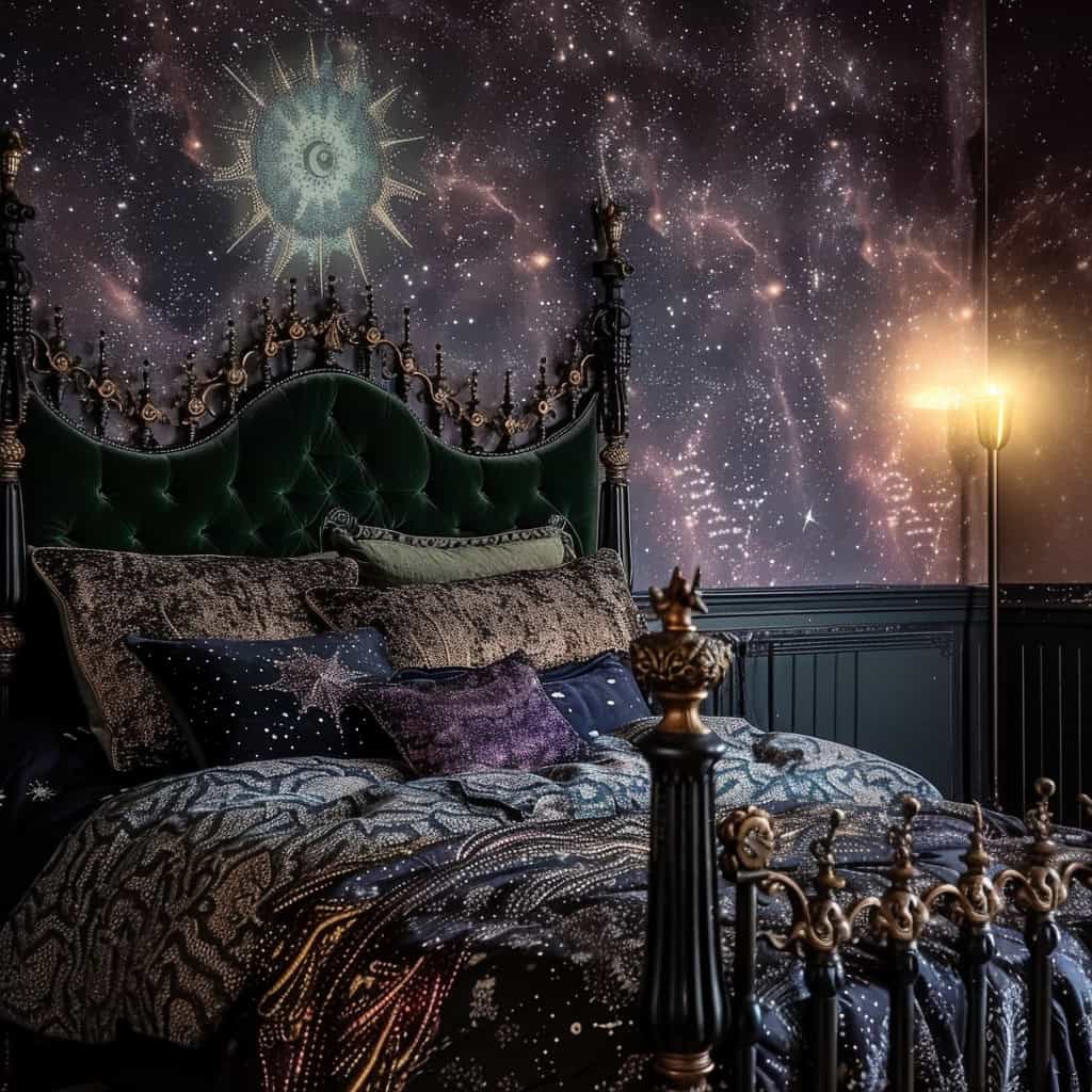whimsy goth bedroom