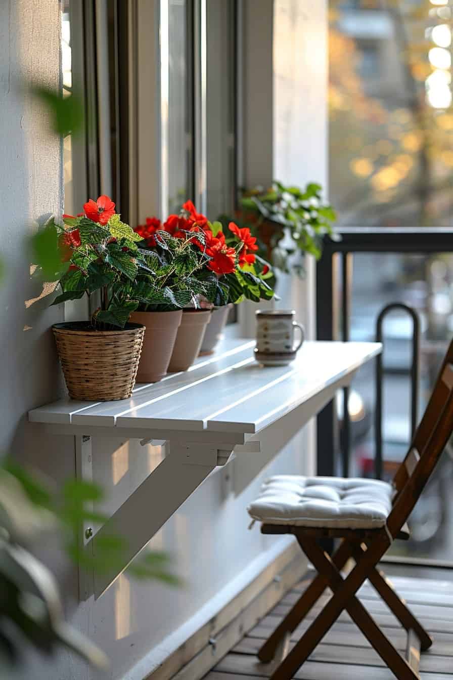 small balcony decor