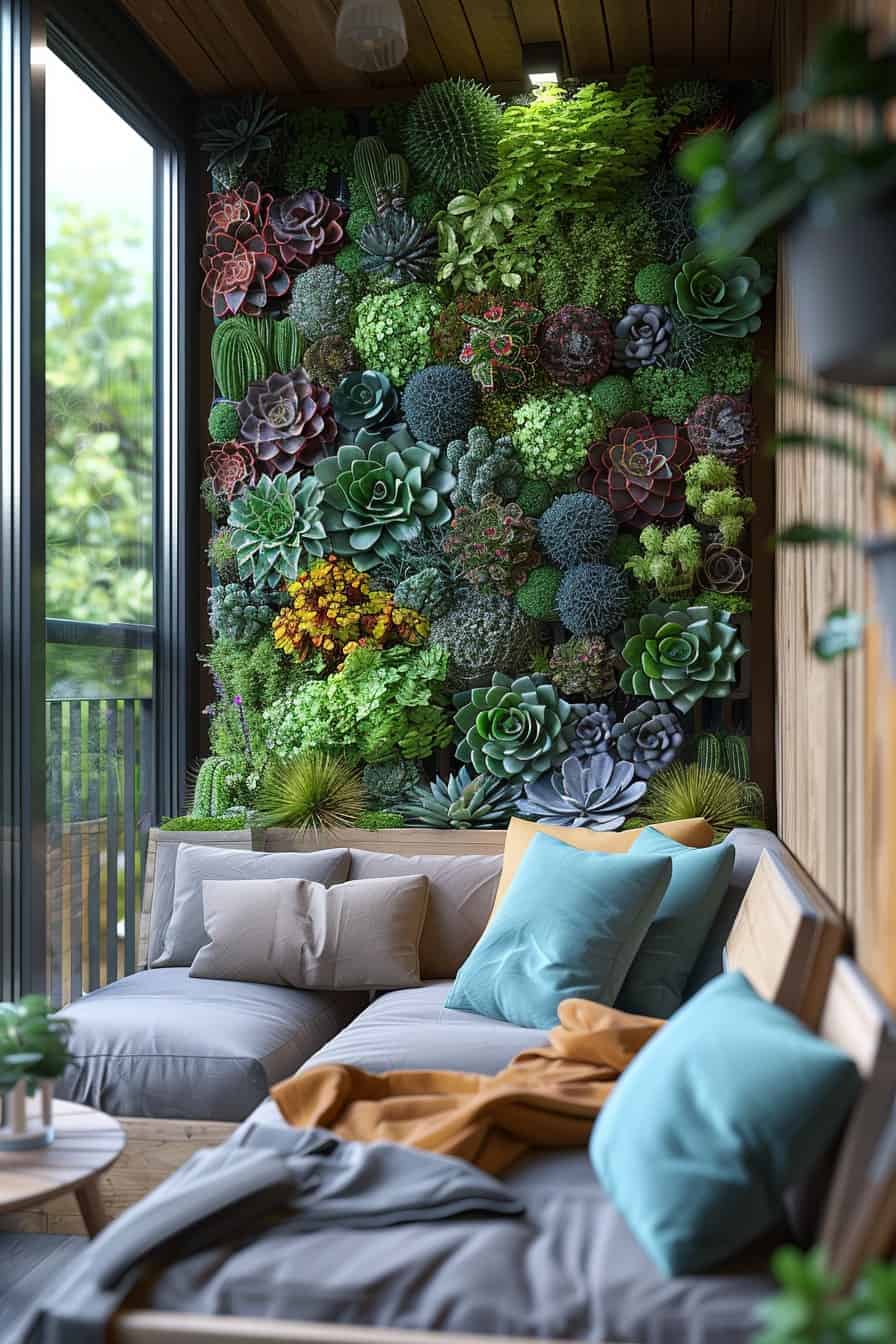 small balcony decor