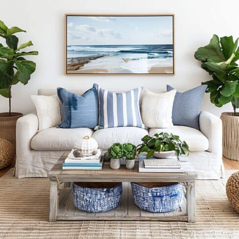 15 Beachy Living Room Ideas to Bring Coastal Vibes Home – Green Snooze