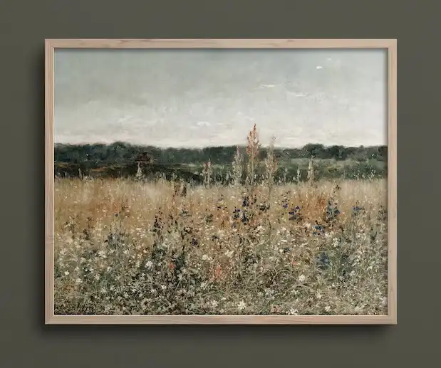 Meadow Blooms French Country Wall Art