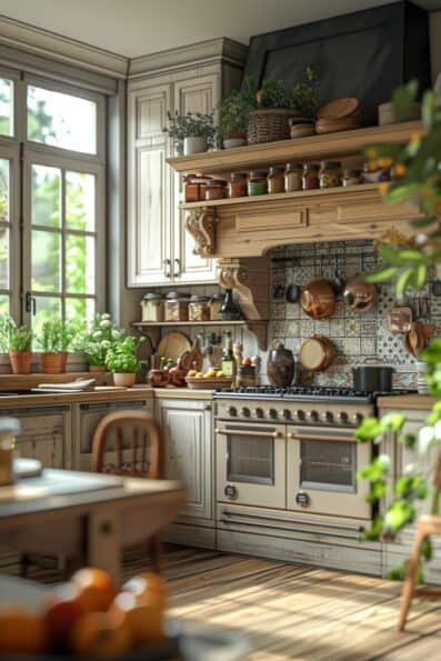 French Kitchen Decor 397x595 