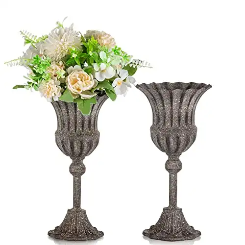 Sziqiqi Cast Iron Metal Vase