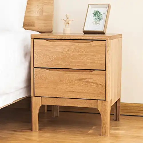 Cttasty Solid Wood Nightstand