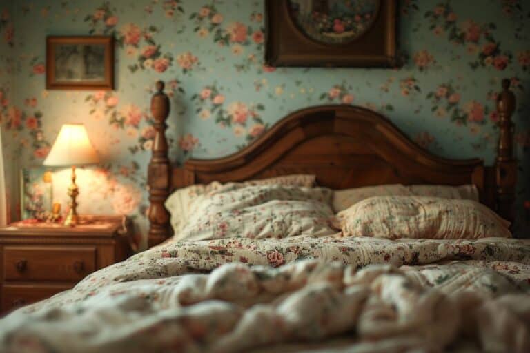 vintage farmhouse bedroom