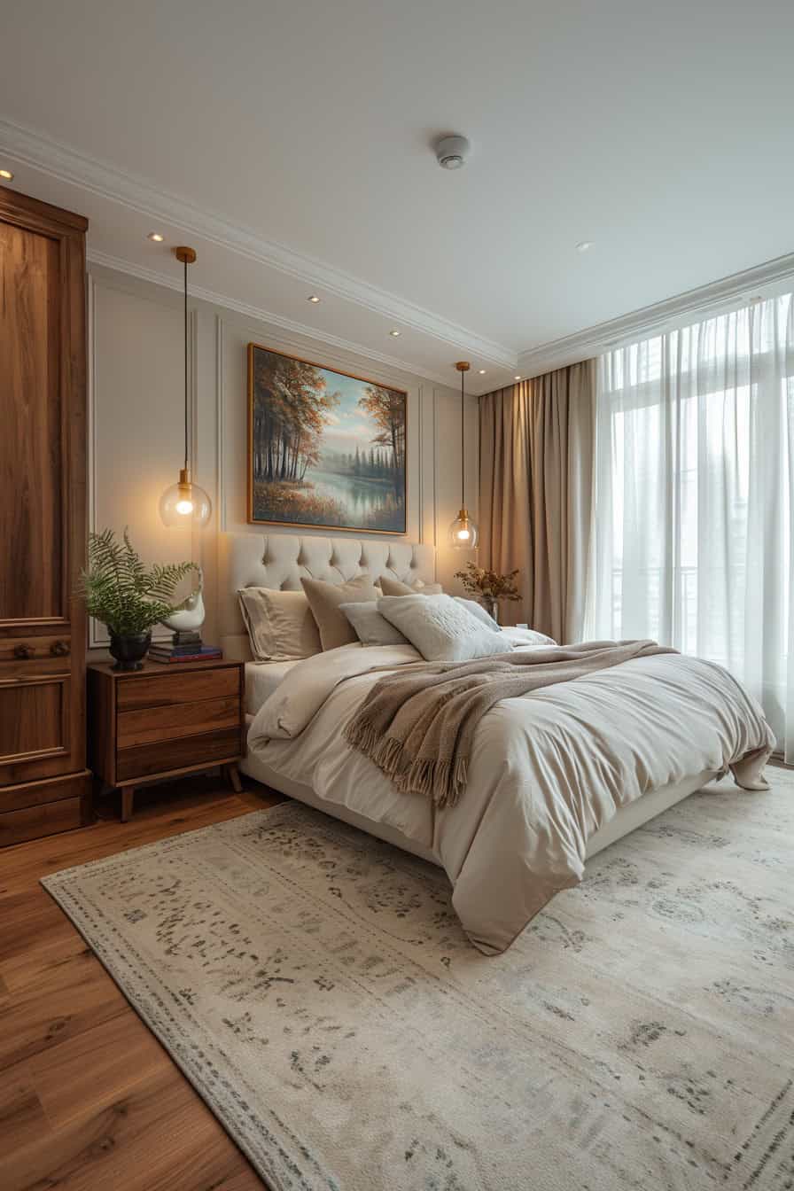 neutral bedroom