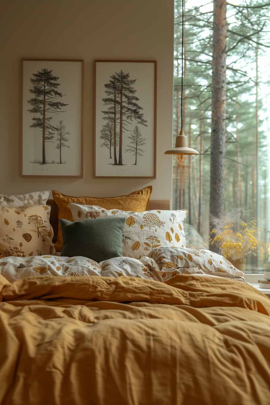 forest themed bedroom