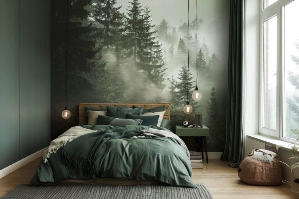 forest bedroom