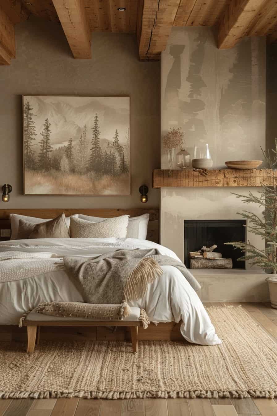 forest themed bedroom