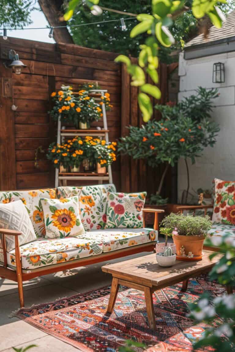 Picture of 10 Vintage Patio Decor Ideas to Try Today – Green Snooze