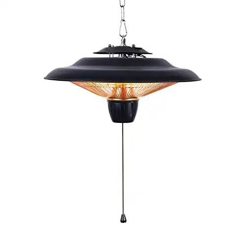 DONYER POWER 1500W Outdoor/Indoor Electric Patio Heater