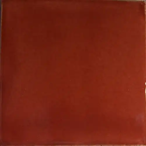 Washed Terracotta Color Hand Painted Tiles