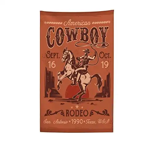 Western Cowboy Bath Towels